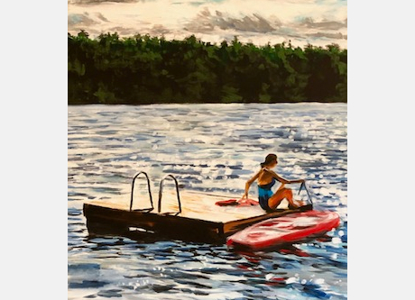 Girl on the Raft